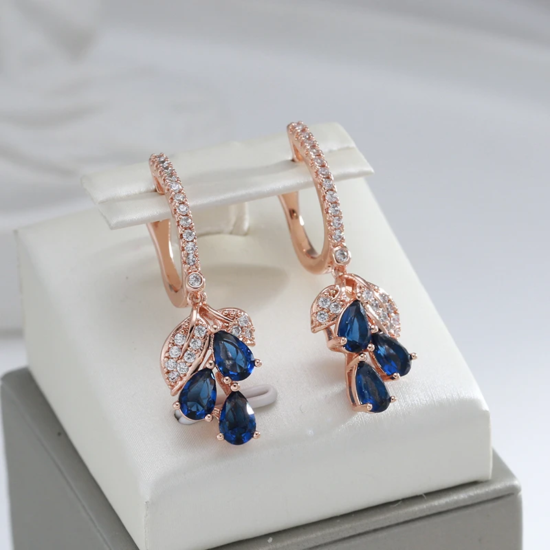 Acheter BAMOER 925 Sterling Silver Glazed Persimmon & Grape Gilded Stud Boucles D'oreilles Pour Femmes Bijoux De Mode