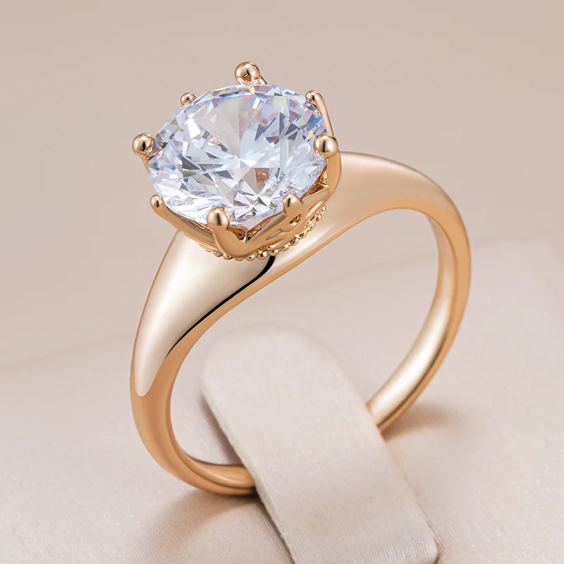 Anneau de mariage en or élégant