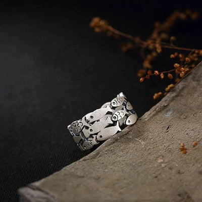 Bague Poisson en Argent