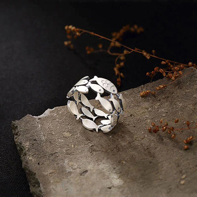 Bague Poisson en Argent