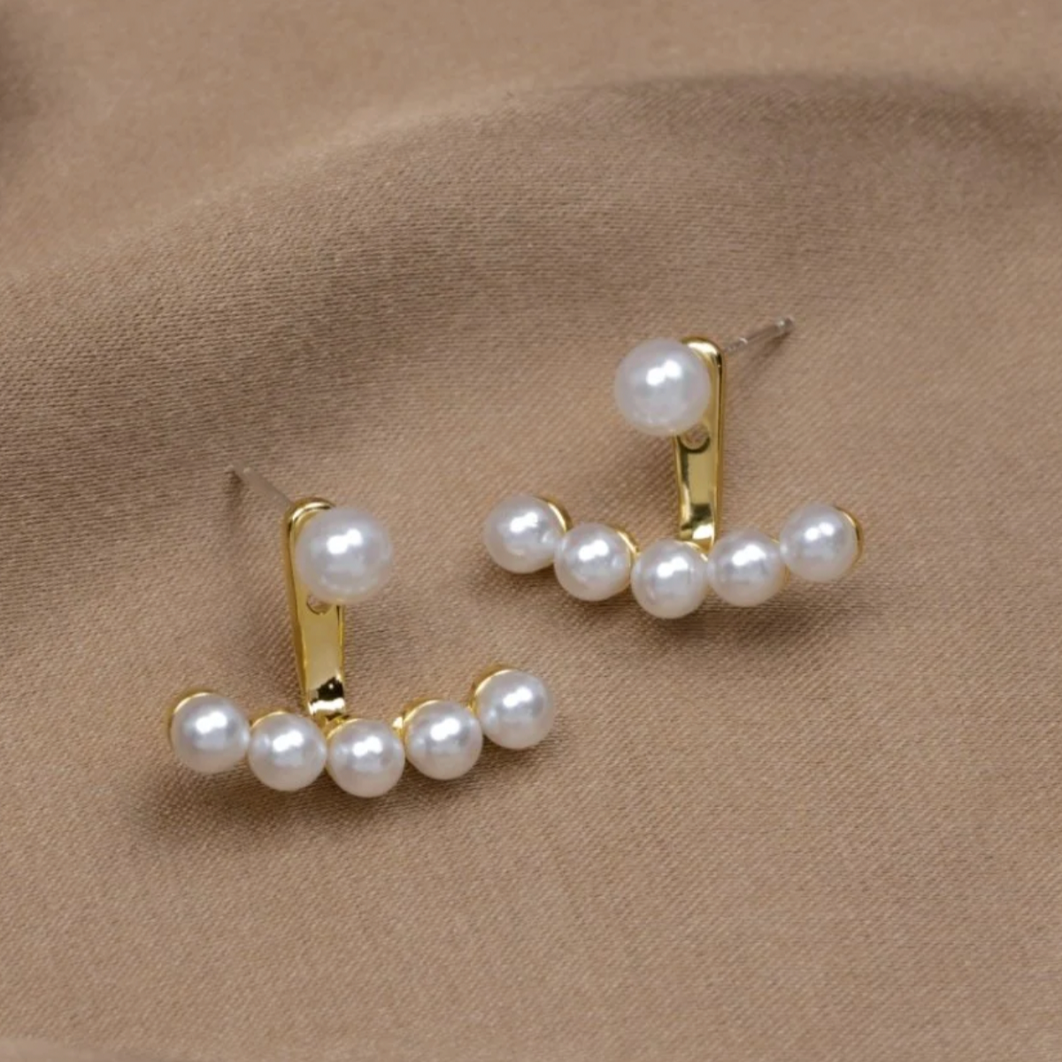Boucles d'oreilles en Perles d'Or