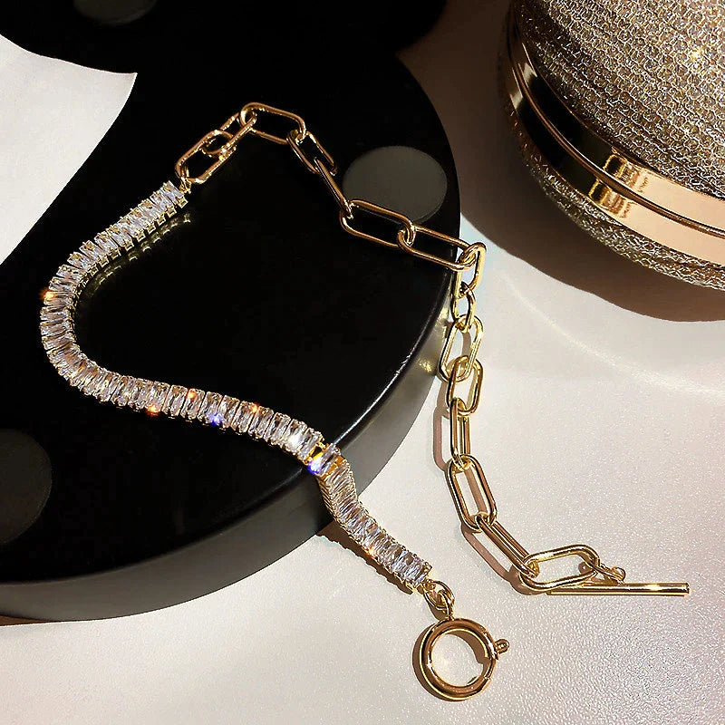Collier de Zircons en Or