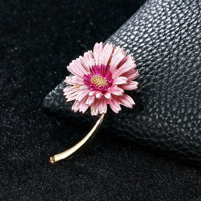 Broche Fleur de Marguerite en Or