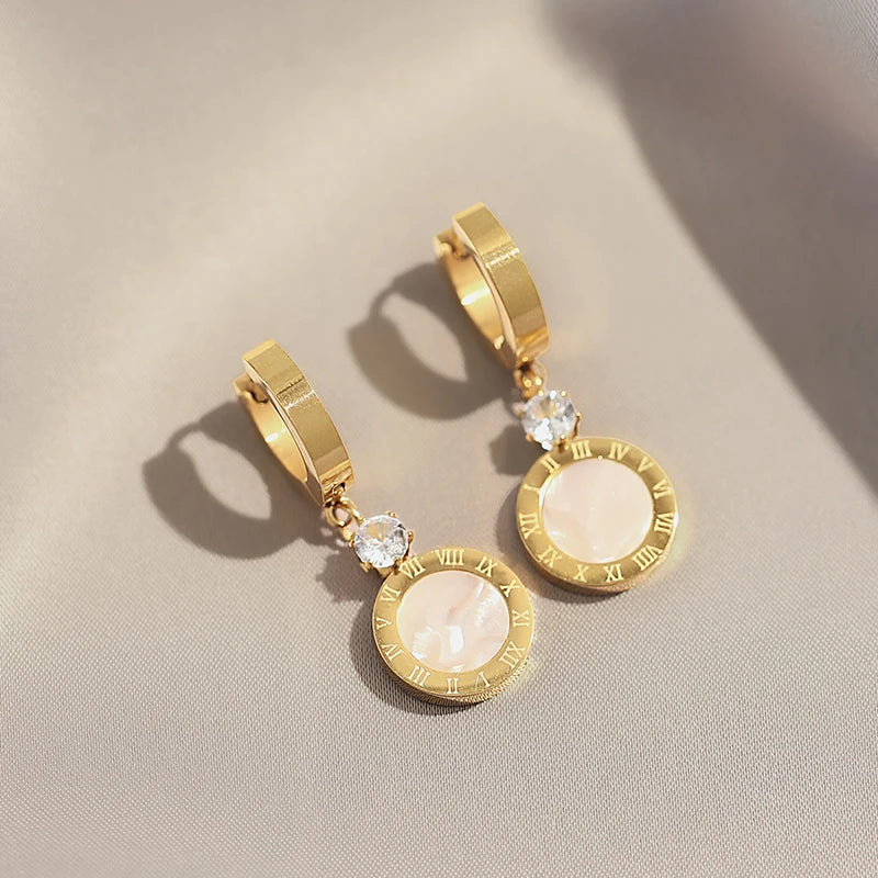 Boucles Temps Romain en Or