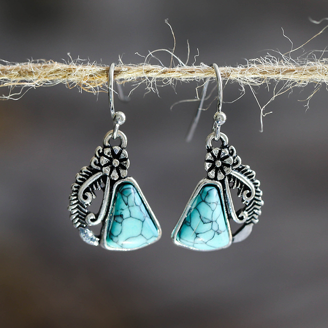 Boucles d'oreilles Vintage en Argent