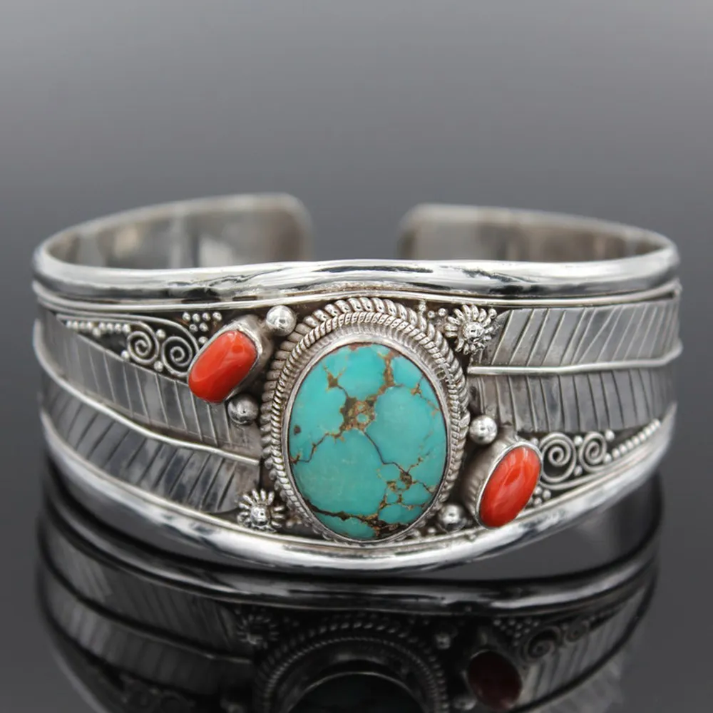 Bague Vintage en Pierre Turquoise