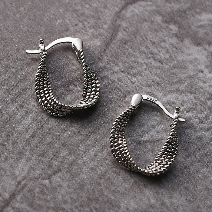 Boucles d'oreilles Boho en Argent